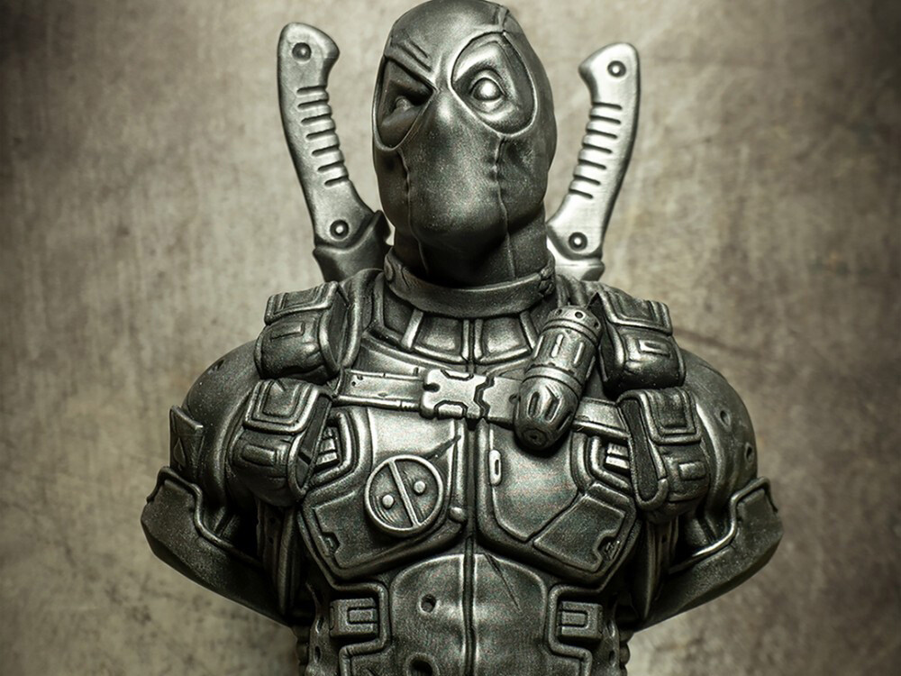 Deadpool Bust (Remastered Supportless Edition) (STL)