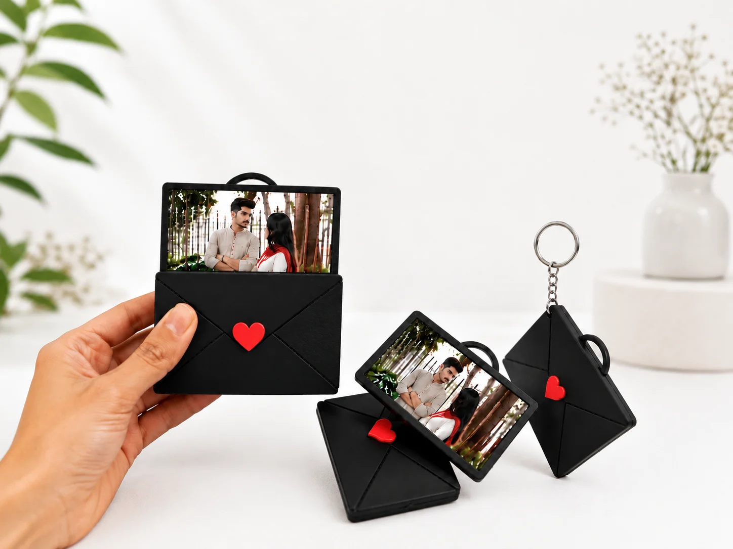 Love Letter Photo Keychain