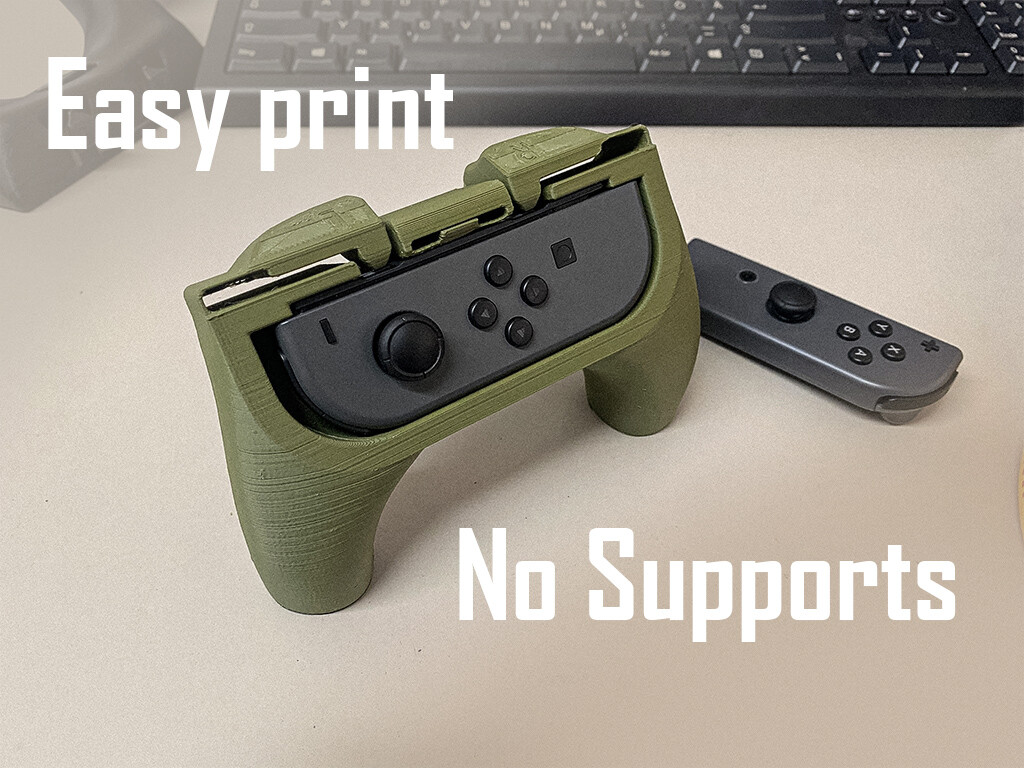 Joycon Controller with Trigger buttons. Easy print