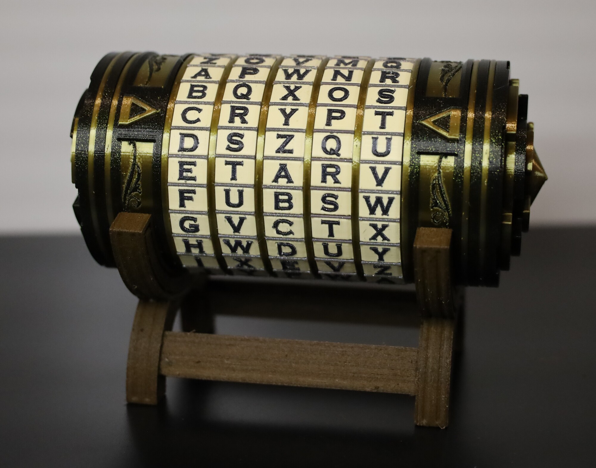 Cryptex (5, 6, 7, 8 or 10 letter wheels)