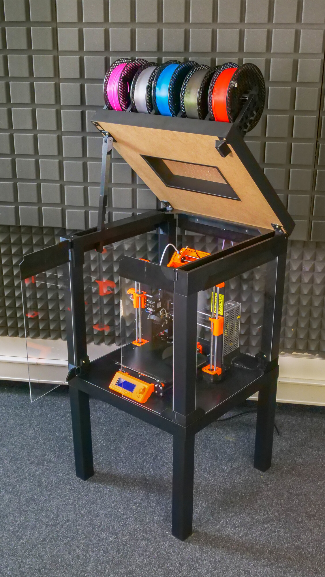 Prusa enclosure v2 - mmu2s