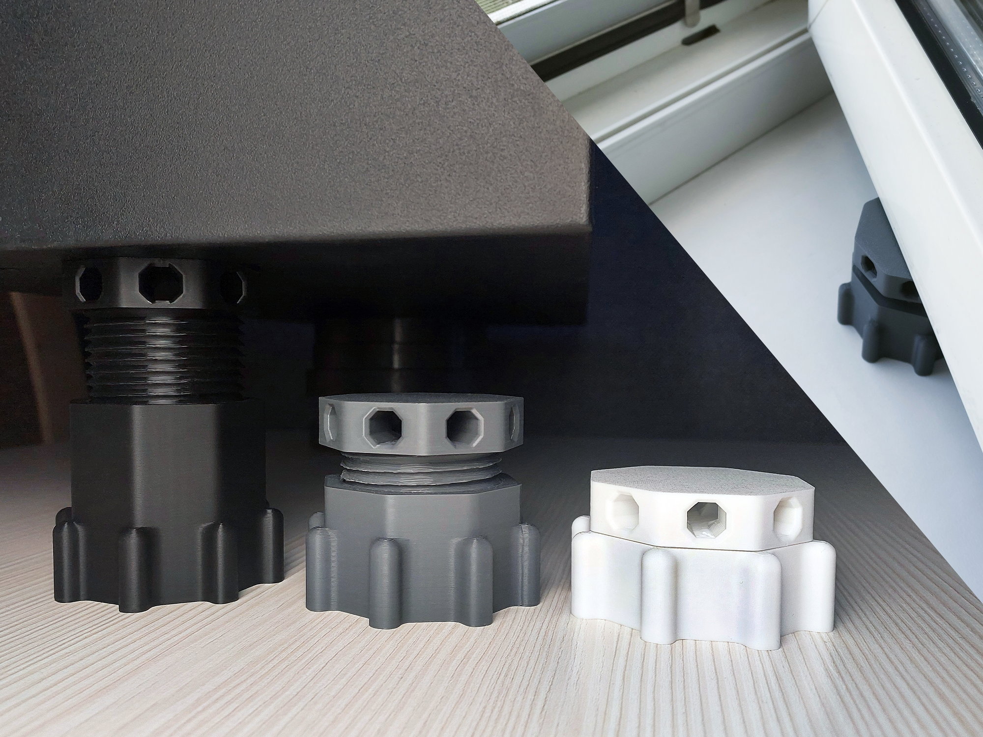 Adjustable height support