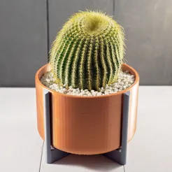 Copper Bowl Planter