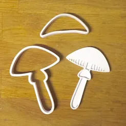 Mushroom cookie - Fly agaric