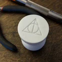 Deathly Hallows wax stamp