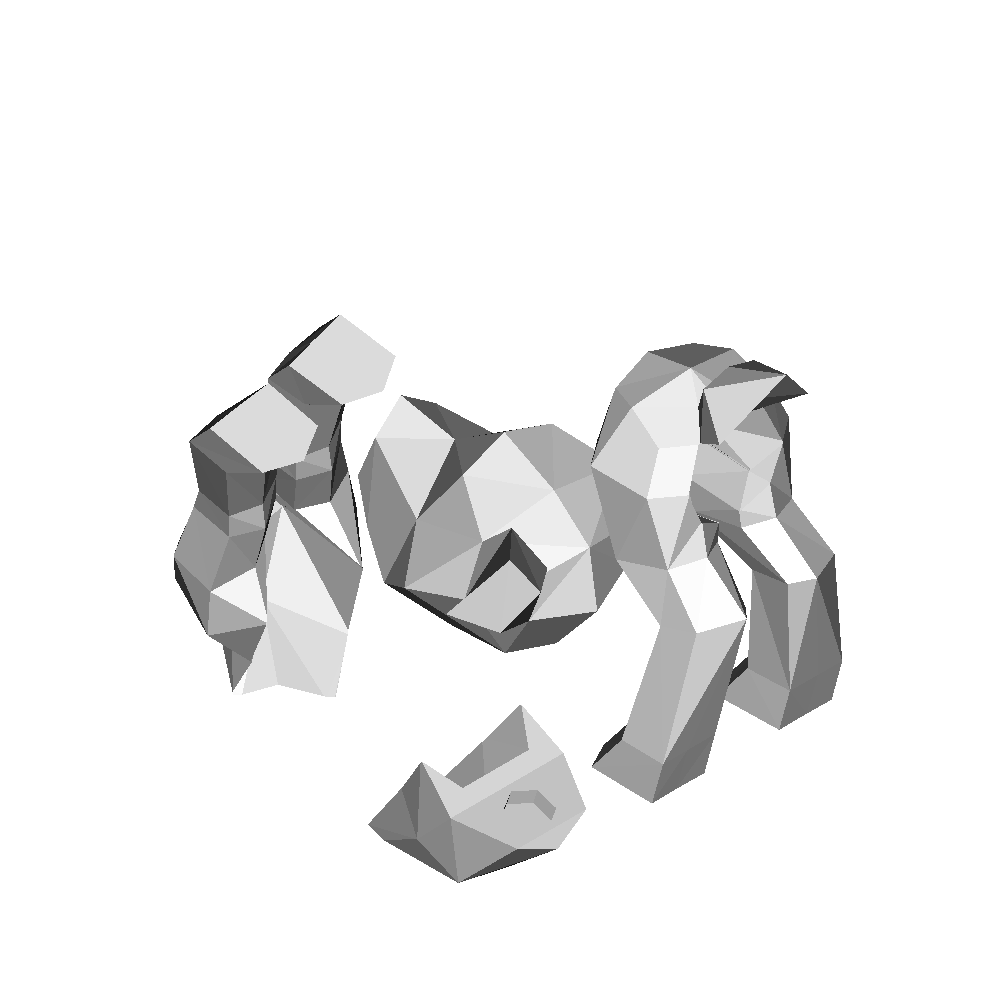 🦌Low Poly Baby Deer Puzzle