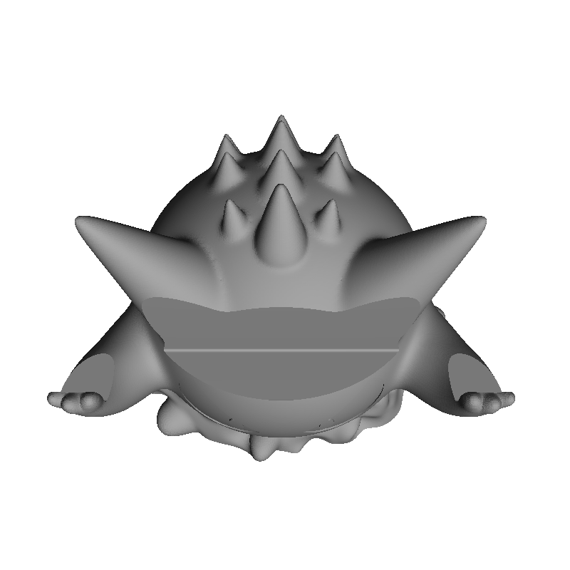 Customizable Gengar 3D Model